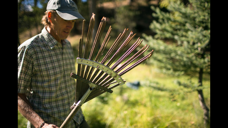 Price avoids buying new tools, preferring instead to find them at garage sales or on Craigslist, and to wear them out as much as possible before replacing them.